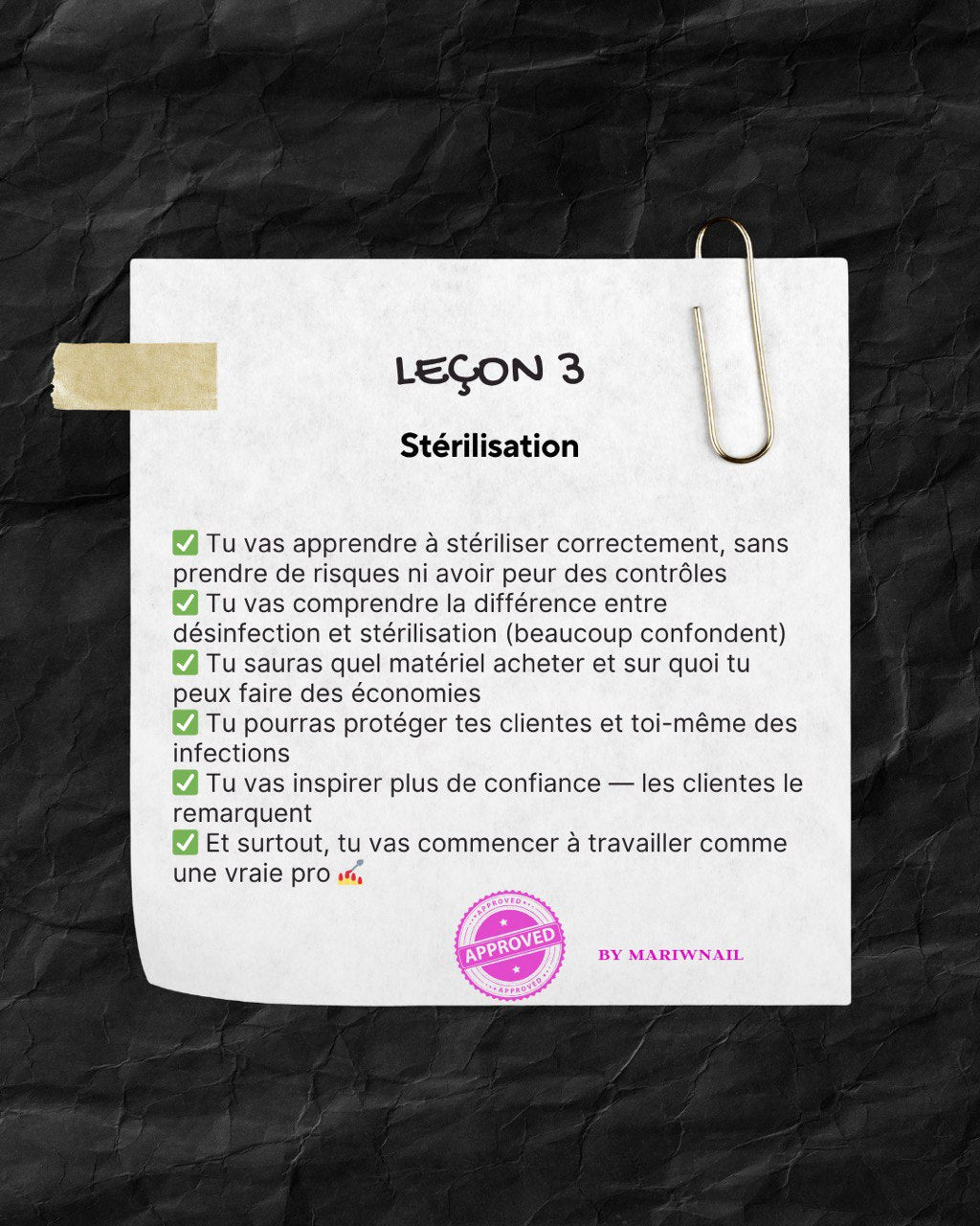 Mini Cours "Manicure en 1 heure" + Communauté exclusive