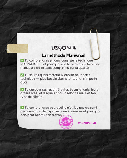 Mini Cours "Manicure en 1 heure" + Communauté exclusive
